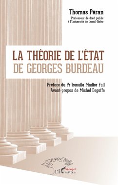Cover La théorie de l'état de Georges Burdeau (eBook, PDF)