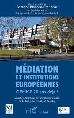 Cover Médiation et institutions européennes (eBook, ePUB)