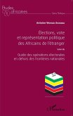 Élections, vote et représentation politique des Africains de l'étranger (eBook, PDF)