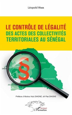 Cover Le contrôle de légalité des actes des collectivités territoriales au Sénégal (eBook, PDF)