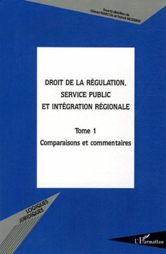 Cover Droit de la régulation, service public et intégration région (eBook, ePUB)