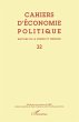 Cahiers d'economie politique n(deg)32... - Bild 1