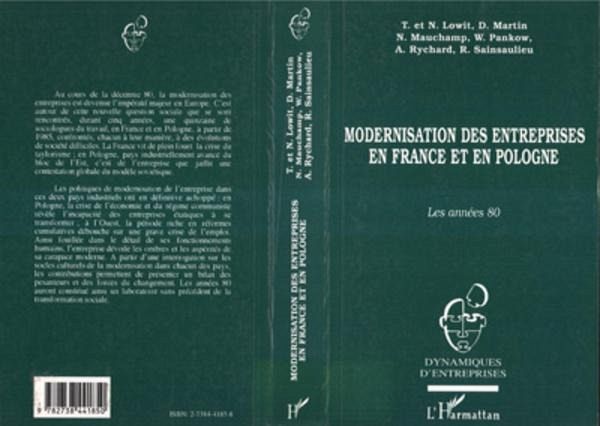 Modernisation des entreprises en France et en Pologne (eBook, PDF) Modernisation des entreprises en France et en Pologne (eBook, PDF)
