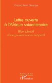 Lettre ouverte à l'Afrique soixantenaire (eBook, PDF)