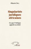 Singularités juridiques africaines (eBook, PDF)