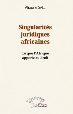 Cover Singularités juridiques africaines (eBook, PDF)