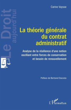 Cover La théorie générale du contrat administratif (eBook, ePUB)