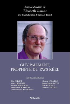 Cover Guy Paiement, prophète du pays réel (eBook, ePUB)