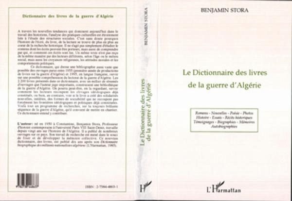 Le dictionnaire des livres de la guerre d'Algérie (eBook, PDF) Le dictionnaire des livres de la guerre d'Algérie (eBook, PDF)
