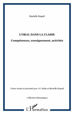 Cover L'oral dans la classe (eBook, ePUB)