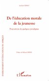 De l'éducation morale de la jeunesse (eBook, PDF)