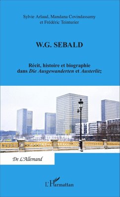 Cover W. G. SEBALD (eBook, PDF)