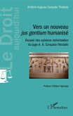 Vers un nouveau jus gentium humanisé (eBook, PDF)