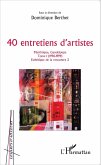 40 entretiens d'artistes (eBook, PDF)