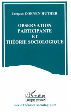 Cover Observation participante et théorie sociologique (eBook, PDF)