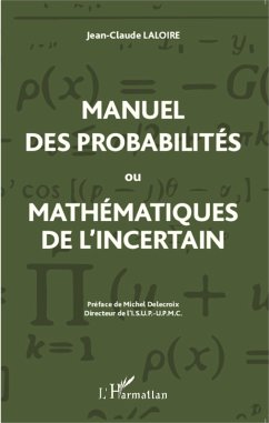 Manuel des probabilités ou Mathématiques de l'incertain (eBook, PDF) - Laloire