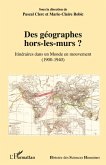 Des géographes hors-les-murs ? (eBook, PDF)
