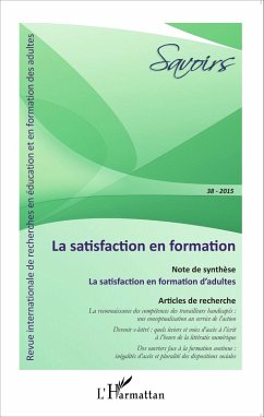 La satisfaction en formation (eBook, PDF) - Amoureux; Teillet; Yennek; Mazereau; Bros La satisfaction en formation (eBook, PDF) - Amoureux; Teillet; Yennek; Mazereau; Bros
