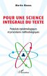 Pour une science intégrale du texte... - Bild 1