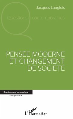 Cover Pensée moderne et changement de société (eBook, ePUB)