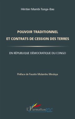 Cover Pouvoir traditionnel et contrats de cession des terres en République Démocratique du Congo (eBook, ePUB)
