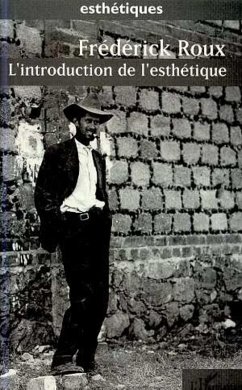 Cover L'introduction de l'ésthétique (eBook, PDF)