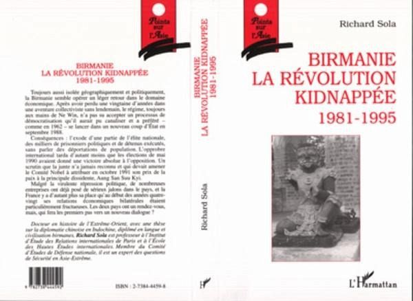 Birmanie, la révolution kidnappée 1981-1995 (eBook, PDF)
