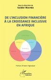 De l'inclusion financière à la croissance inclusive en Afrique (eBook, PDF)