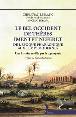 Cover Le bel occident de Thèbes Imentet Neferet (eBook, PDF)