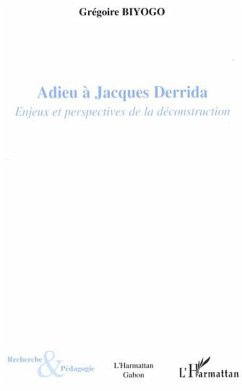 Cover Adieu à Jacques Derrida (eBook, ePUB)
