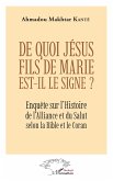 De quoi Jésus fils de Marie est-il le signe ? (eBook, PDF)