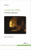 La voie de l'être (eBook, PDF)