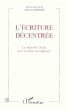 L'écriture décentrée (eBook, PDF) - Bild 1