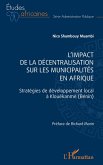 L'impact de la décentralisation sur les municipalités en Afrique (eBook, ePUB)