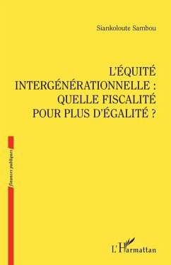 Cover L'Équité intergénérationnelle (eBook, ePUB)
