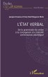 L'état verbal (eBook, ePUB) - Bild 1