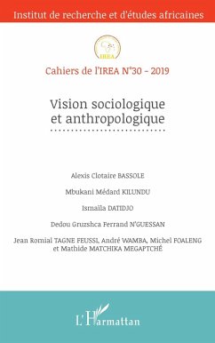 Cover Vision sociologique et anthropologique (eBook, ePUB)