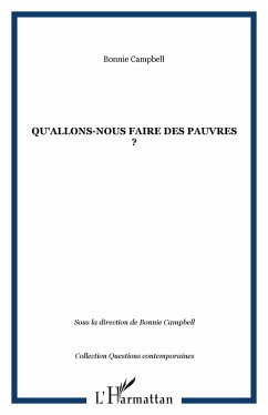 Qu'allons-nous faire des pauvres ? (eBook, ePUB) - Campbell