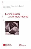 Lorand Gaspar et la matière-monde (eBook, PDF)