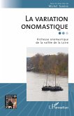 La variation onomastique (eBook, PDF) La variation onomastique (eBook, PDF)