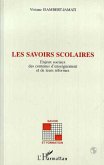 Les savoirs scolaires (eBook, PDF)