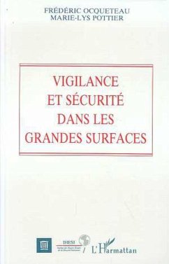 Cover Vigilance et sécurité dans les grandes surfaces (eBook, PDF)