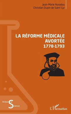 Cover La réforme médicale avortée (1778-1793) (eBook, ePUB)