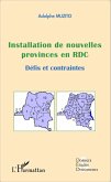 Installation de nouvelles provinces en RDC (fascicule broché) (eBook, PDF)