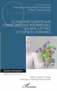 Cover Le discours scientifique comme pratique intermédiale en arts, lettres et sciences humaines (eBook, ePUB)
