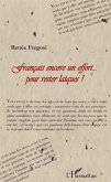 Français encore un effort... pour rester laïques ! (eBook, ePUB) Français encore un effort... pour rester laïques ! (eBook, ePUB)