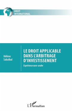 Cover Le droit applicable dans l'arbitrage d'investissement (eBook, ePUB)