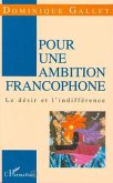 Pour une ambition Francophone (eBook, PDF)