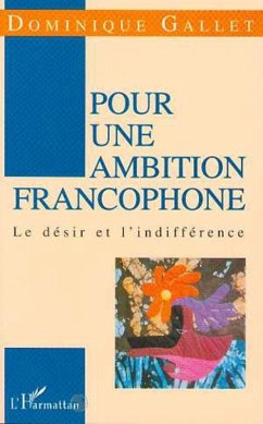 Cover Pour une ambition Francophone (eBook, PDF)