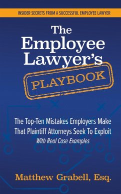 Cover Employee Lawyer's Playbook (eBook, ePUB)